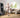 Senior woman using smart home gym for guided workout