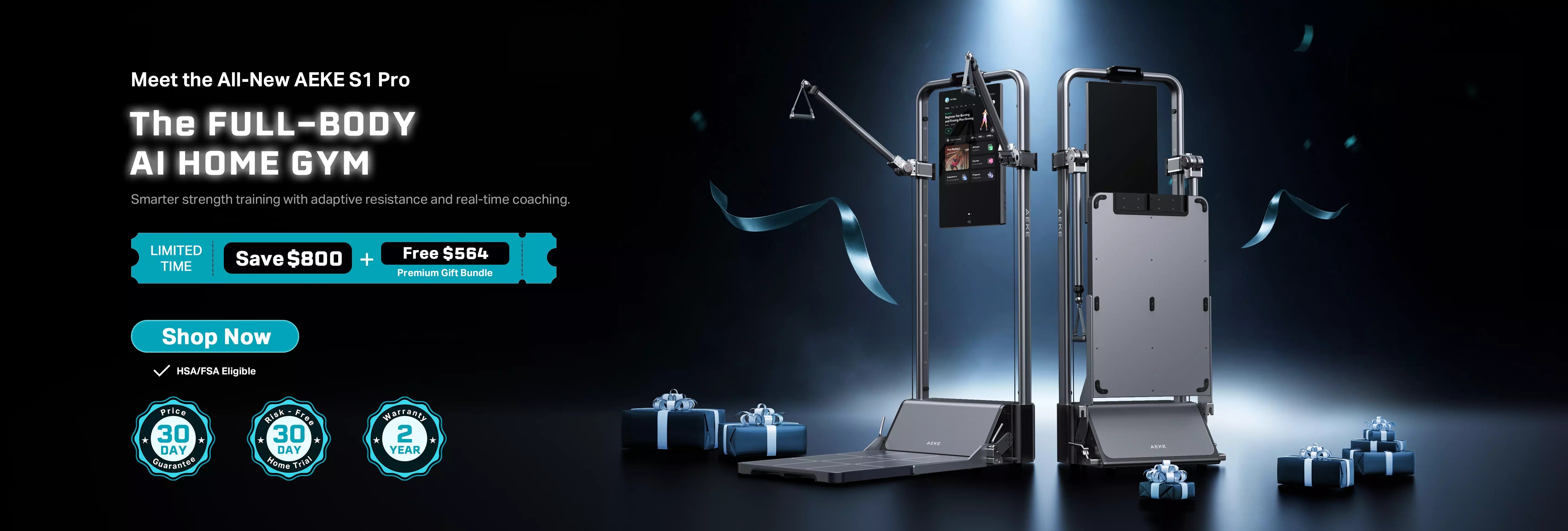 AI Home Gym、All in one、Smart Home Gym 、Home Gym Equipment、Strength Training、Adaptive Resistance、Home Gym Machine