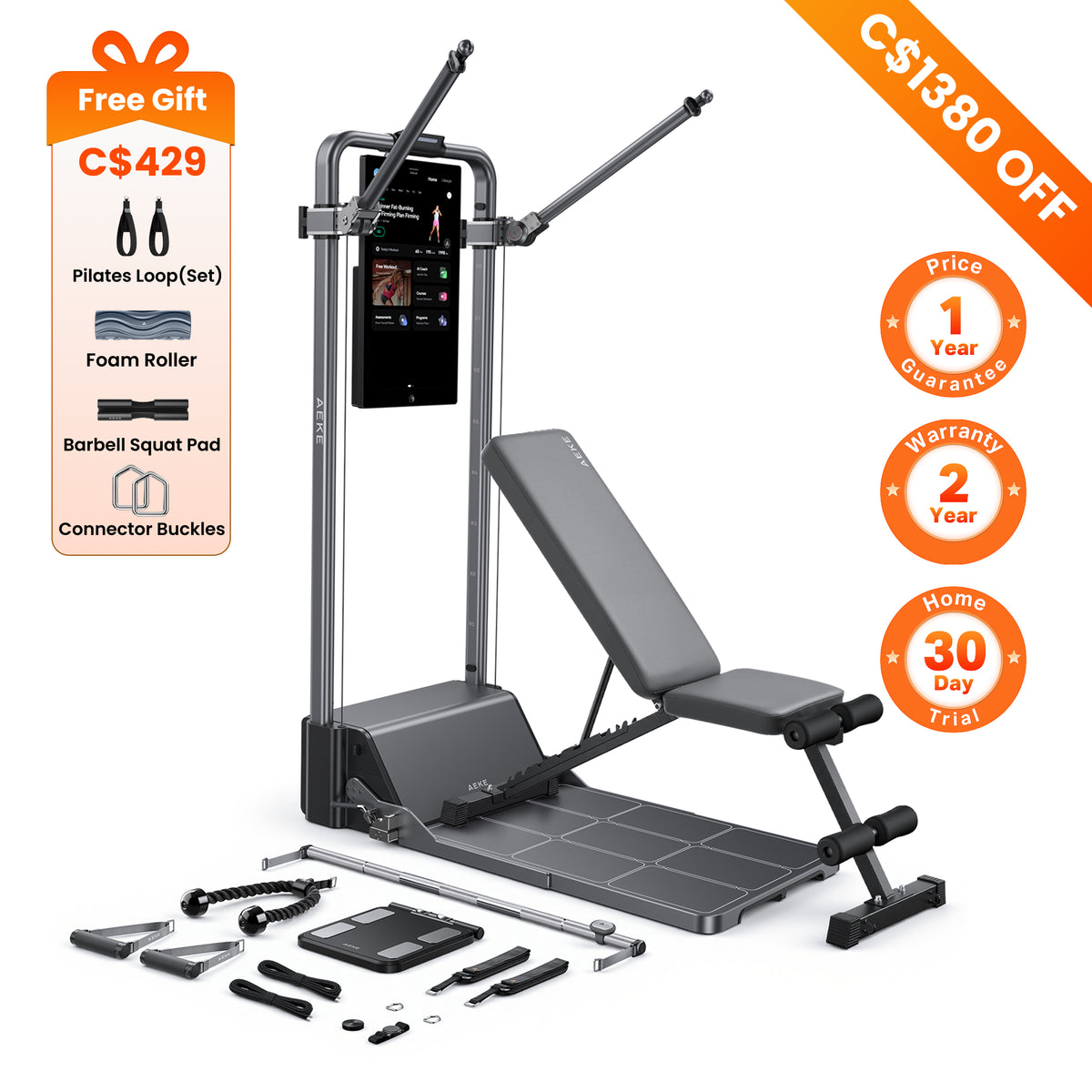 AEKE All-in-One Smart Home Gym S1 Pro